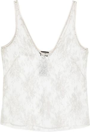 Tom Ford Lace-overlay Top