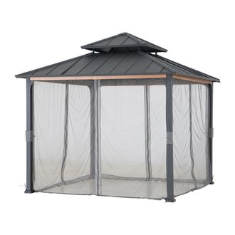 Sunjoy Direct Red Para Cenador De Madera De Cedro 300cm X 300cm