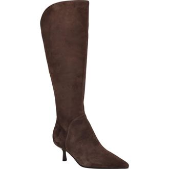Guess Yania Pointed Toe Boot in Dark Brown 200 at Nordstrom Rack, Size 8.5