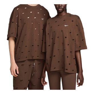 Nike x Jacquemus Swoosh T-Shirt Brown FJ3477-259