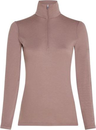 Icebreaker 200 Oasis L/S Half Zip Merinolongsleeve für Damen | braun