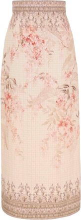 Zimmermann Illuminate pencil midi skirt