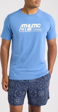 Legends Aviation Athletic Club Graphic T-Shirt in Zephyr at Nordstrom, Size X-Large