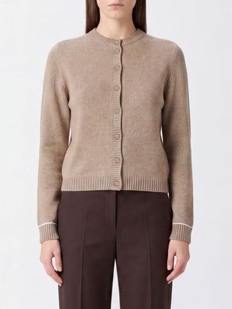 Fabiana Filippi Cardigan girocollo in misto lana vergine seta e cashmere