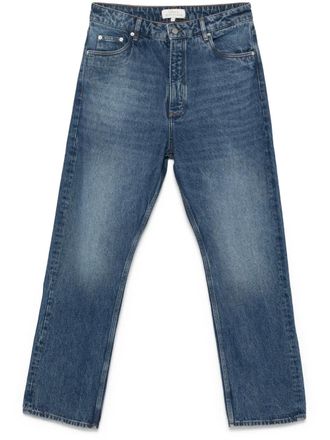 STUDIO NICHOLSON straight jeans - men - Regenerative Cotton/Cotton - M - Blue