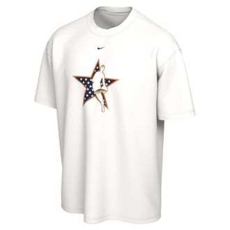 Nike Mens All-Star Game Basketball T-Shirt in White | IZ8689-100