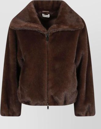 Parosh faux fur jacket