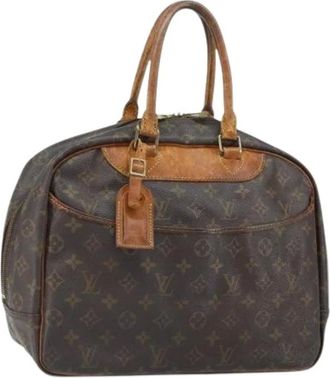 Louis Vuitton Pre-owned Handbags, female, Brown, Size: ONE SIZE Pre-owned Vintage Canvas Handbag
