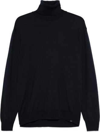 Paul & Shark Maglione in lana a collo alto - Nero