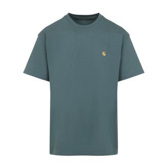 【関税込み】Carhartt Work In Progress グリーン Tyre Tシャツ Green Stamp T-Shirt by Carhartt Work In Progress on Sale