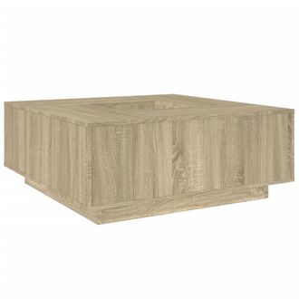 vidaXL Vidaxl - Mesa De Centro Madera De Ingenier&iacute;a Roble Sonoma 100x100x40 Cm