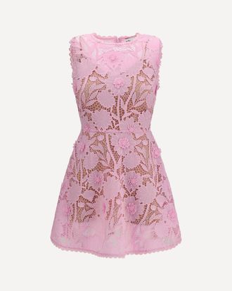 Self Portrait Short lace Dress Female 10