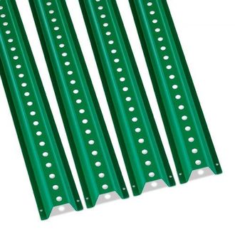 OEM 6 Fu&szlig; U-kanal-schilderpfosten, 4er-pack Gr&uuml;ne, Robuste Feste Zaunpfosten Aus Stahl, U-kanal-schild Aus Stahl F&uuml;r Garten, Hof, Bauernhof Oder Verkehrsk
