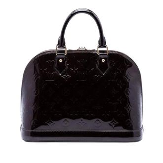 Louis Vuitton Pre-owned Handbags, female, Purple, Size: ONE SIZE Pre-owned Alma PM