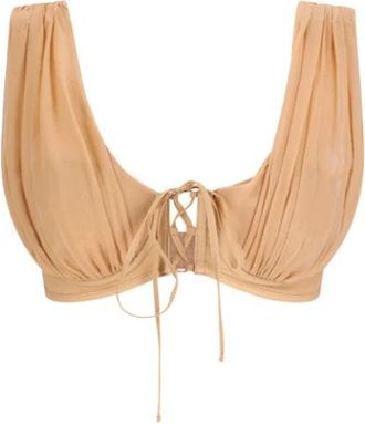 Giuseppe Di Morabito Reggiseno/Bra - Dames - Tops zonder mouwen - Beige - M - Tops