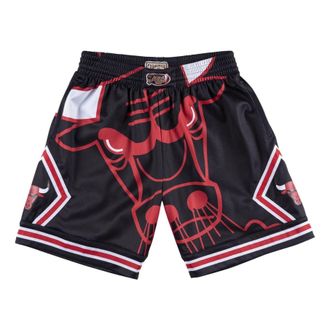 Mitchell & Ness x NBA Chicago Bulls 1997-98 Big Face Shorts Black SHORBW19069-CBUBLCK97