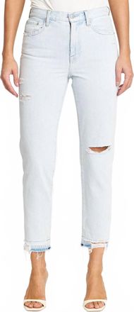 Pistola Denim Presley High Rise Relaxed Crop Jeans In Riviera