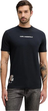 Karl Lagerfeld Hombre, Camisetas, Negro, Talla: M