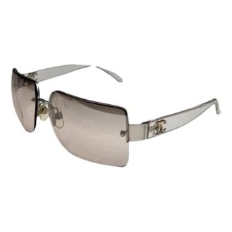 Chanel Occhiali da sole in plastica Pre-owned - - Pre-owned - Donna - Grigio - ONE SIZE