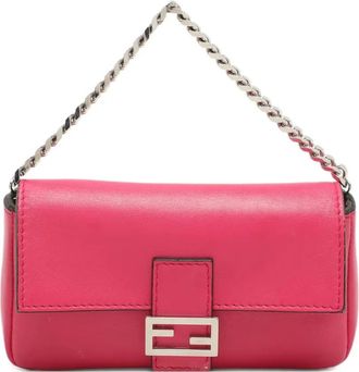 Fendi Borsa mini Baguette 2015 - Rosa