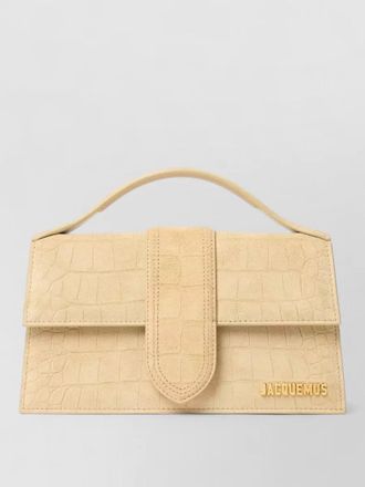 Jacquemus le grand bambino leather mini top handle