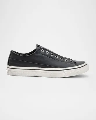 John Varvatos Men & apos;s Vulc Laceless Low Top Leather Shoes