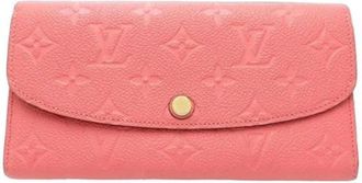 Louis Vuitton Pre-owned Wallets, female, Pink, Size: ONE SIZE Pre-owned Canvas Wallet