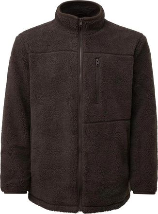 s.Oliver Lichte jassen - Heren - Vesten met rits - Bruin - 4XL - Hoodies & sweatvesten