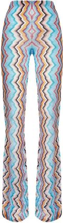Missoni Zigzag-Pattern Trousers - Womens - Fabric