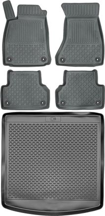 OEM Juego De Alfombrillas Para Coche Y Maletero Para Audi A5 Ii Sportback De 2016