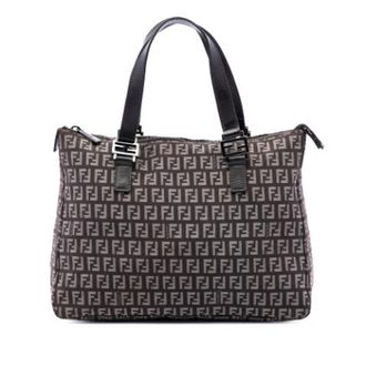 Fendi Pre-owned Canvas fendi-bags - Dames - Vintage Handtas - Bruin - ONE Size - Vintage