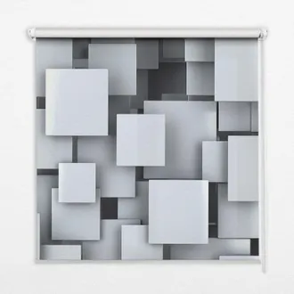 Tulup Tenda A Rullo Interna Per Finestra - Tenda Filtrante Luce - Tenda Privacy - Tenda Decorativa Rettangolare - Rullo Per Interni - (120 Cm X 140 Cm) - Qu