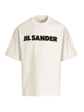 Jil Sander Logo Druck T -Shirt