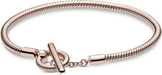 Pandora Moments T-Bar Snake Chain Bracelet