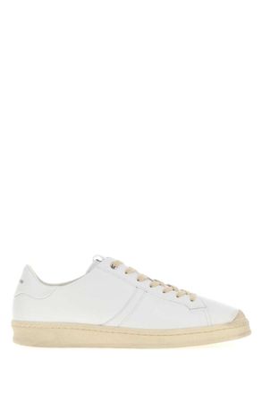 Jil Sander White Lace-up Sneakers