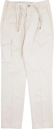 Herno Chinos - Heren - Straight fit broeken - Wit - S - Broeken