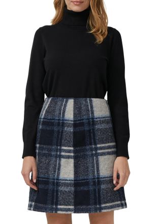 s.Oliver Strickpullover S.OLIVER, Damen, Gr. 34, schwarz, Strick, Obermaterial: 72% Viskose, 28% Polyester, unifarben, regular fit normal, ohne Ausschnitt, ela