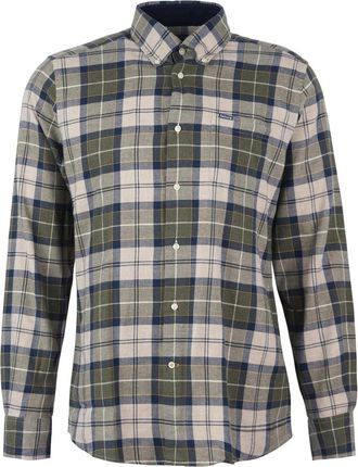 Barbour Casual Shirts - Heren - Casual Overhemden - Grijs - S - Katoen - Overhemden