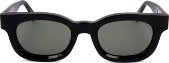 Retro Superfuture 48mm Round Sunglasses in Black at Nordstrom Rack