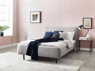 ANDAS Polsterbett »Edvard« mit gepolstertem Kopf- & Fussteil