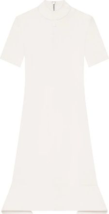 Courrèges Abito Scuba corto - Toni neutri