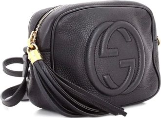Gucci Soho Disco Leather Small crossbody bag - Zwart