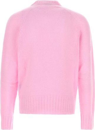 Tom Ford Mens Pink Cashmere Sweater Lightrose Exterior: Maglieria