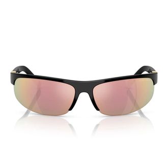 Miu Miu Sunglasses Mua02 S 1 Ab90 J Black/Mirrored Pink Women
