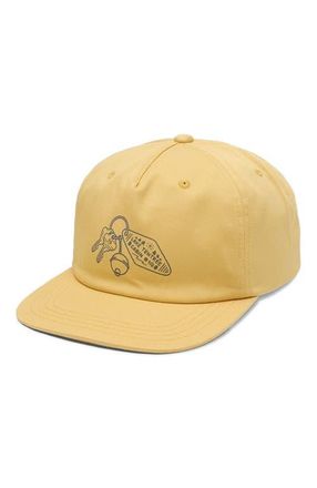 tentree Lake Getaway Apex Hat in Dusk Yellow/graphite at Nordstrom
