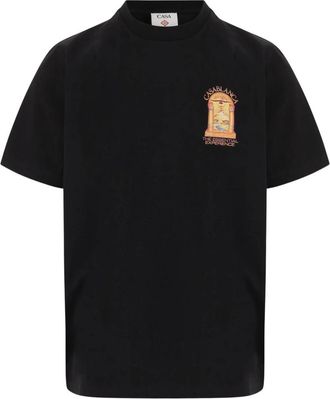 Casablanca Hombre, Camisetas, Negro, Talla: M