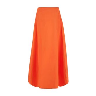 Tagliatore Maxi Rok - Dames - Rokken - Oranje - Maat: XS