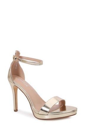 Berness Hillary Stiletto Sandal in Gold at Nordstrom Rack, Size 5.5