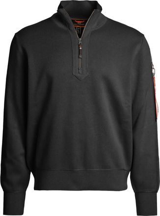 Parajumpers Maglione con mezza zip - Nero