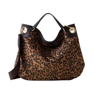 Borbonese London Hobo Large - - Bags - Donna - Marrone - ONE SIZE